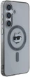 Панель Karl Lagerfeld Button Choupette Head Printed Logo MagSafe для Samsung Galaxy S25 Black (3666339449926) - зображення 4