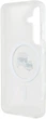 Панель Karl Lagerfeld Button Karl & Choupette Heads Printed Logo MagSafe для Samsung Galaxy S25 White (3666339449988) - зображення 6