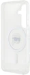 Панель Karl Lagerfeld  Button Karl Head Printed Logo MagSafe для Samsung Galaxy S25 White (3666339450014) - зображення 6