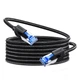 Ethernet Кабель 25FT - Швидкісний Браунований 40Gbps 2000MHz Cat8 RJ45 для Ігрових Пристроїв - зображення 1