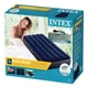 Надувная односпальная велюровая кровать Intex 64756 спальное место 76х191 см Blue - изображение 4