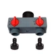 Распределитель для полива Aqualin 27211 Garden Connector 1" x 2 выхода 3/4" с кранами, переходник для систем капельного полива - изображение 3
