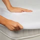 Водонепроницаемая простынь на резинке Leleka-Textile 160х200 чехол махра низ водонепроницаемая мембрана - изображение 1