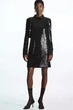 Сукня жіноча COS recycled sequinned mini dress 1122019001 44 Чорний - изображение 3