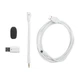Бездротові навушники JBL Quantum 360P JBLQ360PWLWHTBLU White/Blue - зображення 9