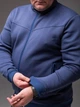 Спортивний костюм чоловічий зимовий на флісі батал 9XL синій (2440) - зображення 7