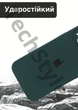 Чохол силіконовий з закритою камерою Epic Premium Silicone Case Camera Protection without MagSafe для Apple iPhone 15 (6.1) Pine Green - зображення 4