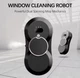 Робот для миття вікон 4 хв/кв. м 80 Вт NEW Glass Cleaning Robot з пультом дистанційного керування, чорний - зображення 3