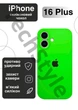 Чохол силіконовий з закритою камерою Epic Premium Silicone Case Camera Protection without MagSafe для Apple iPhone 16 Plus (6.7) Lime Green - зображення 1