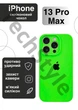 Чохол силіконовий з закритою камерою Epic Premium Silicone Case Camera Protection without MagSafe для Apple iPhone 13 Pro Max (6.7) Lime Green - зображення 1