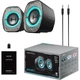 Акустическая система Edifier 2.0 Hecate G1000 II Black 2.0 USB/AUX/Bluetooth (G10002Black) - изображение 6