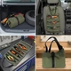 Сумка органайзер для інструментів UFT 5 великих кишень Оливкова (UFT-ToolRollBag) - зображення 8