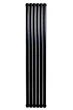 Трубчастий радіатор Arttidesign Rimini II 6/1800/354/50 чорний матовий - изображение 1