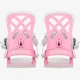 Женские крепления для сноуборда Union Rosa Pink розовые легкие крепы юнион универсальные для фристайла сноубордические M - изображение 4