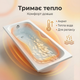 Ванна акриловая Insana Milas 120x70см глубина 38см пристенная без ножек и обудов компактная для ванной комнаты - изображение 7