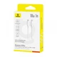 Зарядний кабель Baseus Silky Series Type-C to Type-C 100W 1m White (P10377704213-00) - зображення 5