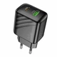 Зарядний пристрій Hoco CS25A 1USB-C/1USB PD/QC 20W Black - изображение 5