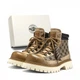 Жіночі черевики Palladium Martin Boots Graphic Jacquard V11 Light Brown 41 Сірий 79715-002-M - изображение 1