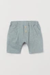 Шорти H&M 703314 оливковий 56см - зображення 1