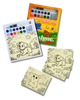 Розмальовки з сухими фарбами для дітей Brushme Тварини (PAINTS3) - зображення 2