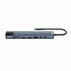 USB-хаб ZAMAX 8-в-1 Type C + USB HUB to HDMI/HDTV + PD + USB C + SD + TF + RJ45 - изображение 4