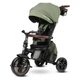 Триколісний дитячий велосипед-трансформер Tri-cycle COMFO MAX 8 в 1 складаний прогулянковий біговел від 10 місяців оливковий стальна рама EVA колеса захисний козирок комфортна батьківська ручка - зображення 1