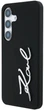 Etui Karl Lagerfeld Silicone Metal Signature Logo do Samsung Galaxy S25 Black (3666339450076) - obraz 2