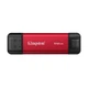 KINGSTON ssd накопичувач зовнішній 512gb Dual usb-a/c Porta ble ssd, Up to 1050MB/s usb 3.2 Gen 2 spsd/512gb - изображение 1