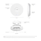 Точка доступа EAP720 BE3600 1x2.5GE, PoE TP-Link (teh0017335) - изображение 9