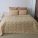 Покривало плед ТЕП ELEGANT COTTON Beige Fantasy 220×240 см євро, бавовна, стьобане, м’яке, Oeko-Tex 100 г/м² (4-04578_32780) - зображення 1