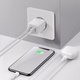 Мережевий зарядний пристрій Baseus Compact 10.5W 2 USB Білий (CCXJ010202) - зображення 5