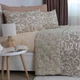 Покрывало плед ТЕП ELEGANT COTTON Beige and White 220×240 см евро, хлопок, стеганое, мягкое, Oeko-Tex 100 г/м² (4-04578_32778) - изображение 2