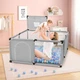 Манеж детский Malatec 126x126 см с шариками 30 шт - изображение 6