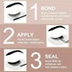 Клей для самонаращивания ресниц без бренда с закрепителем 2-в-1 черный - изображение 5