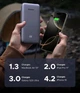 Павербанк со встроенным кабелем Ugreen PB536 20000 mAh 45W с индикатором заряда и быстрой и сквозной зарядкой - изображение 5
