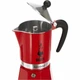 Кавоварка гейзерна Bialetti Rainbow Red на 6 чашок із алюмінію для кави - зображення 2
