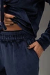 Спортивный костюм женский велюровый, цвет синий, S, 241R1530-5 - изображение 6