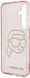 Панель Karl Lagerfeld Rhinestones Karl Head Logo для Samsung Galaxy S25 Pink (3666339450113) - зображення 6