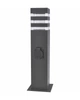 Вуличний стовпчик з розеткою Polux 327970 Teksas - зображення 1