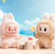 Лабубу labubu have a seat брелок labubu мягкая игрушка аксессуар для сумки игрушка сюрприз - изображение 5