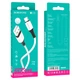 Кабель BOROFONE BX79 silicone charging for Type-C 3A/1m білий - зображення 3