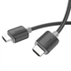 HDTV кабель HOCO US08 HDTV 2.0 male-to-male 4K HD data cable 2 метра черный - изображение 1