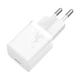 Сітчасте зарядне пристрій Baseus GaN5 Fast Charger(mini) 1C 30W EU білий CCGN070502 - зображення 2