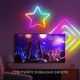 Світлодіодна Led стрічка RGB з пультом керування 5м лед стрічка SFK-11 підсвічування в кімнату від USB - зображення 6