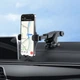 Автодержатель BOROFONE BH38 Magic center console черный - изображение 2