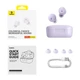 Бездротові навушники Baseus Bowie E18 True Wireless Earphones A00023800533-00 фіолетові - зображення 2