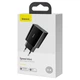 Мережевий зарядний пристрій Baseus Speed Mini Quick Charger 1C 20W EU чорний CCFS-SN01 - изображение 5