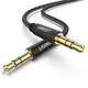 Аудио кабель для подключения гарнитуры UGREEN AV112 3.5mm Male Cable Gold Plated Metal Case with Braid 50363 - изображение 1