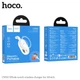 Бездротовий ЗП HOCO CW60 Whale watch wireless charger for iWatch білий - зображення 4