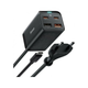 Сетевое зарядное устройство для Baseus GaN3 Pro Desktop Fast Charger 2U+2C 100W EU Black (CCGP000101) - изображение 1